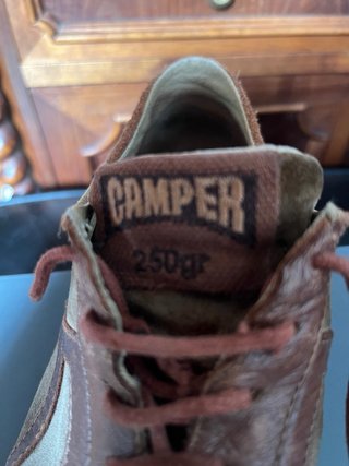 Zapatos Camper Talla 43 Beige/Marrón