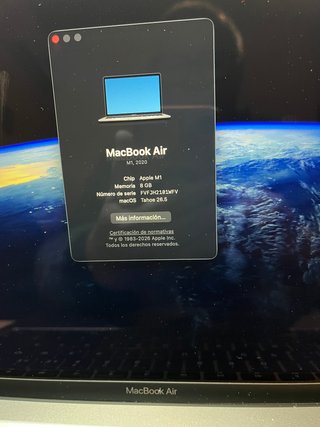 OCASION!! MacBook Air 13 M1 8GB RAM 240GB SSD