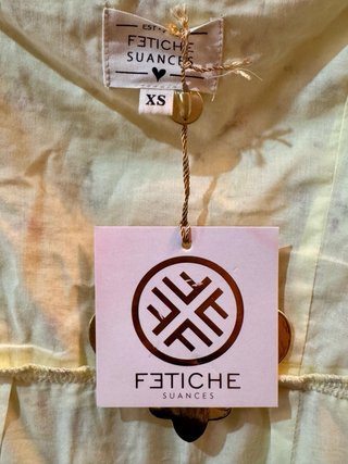 NUEVO + ETIQ. Vestido floral amarillo verano T. XS