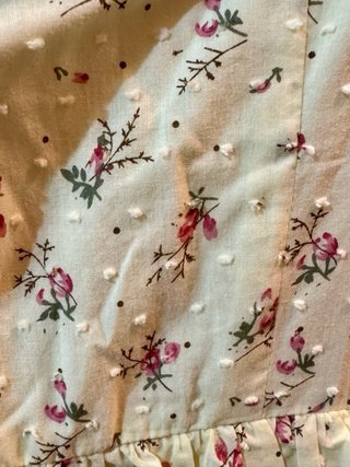 NUEVO + ETIQ. Vestido floral amarillo verano T. XS