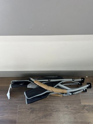 AKTIVE Sillas Plegables, De Aluminio, Negra, 50x51x67 cm