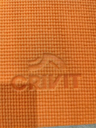 Esterilla Yoga Pilates Fitness Naranja