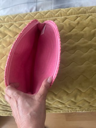 Bolso de mano rosa para eventos