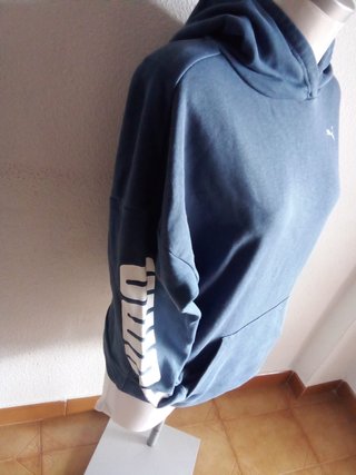 Sudadera Puma Azul Mujer