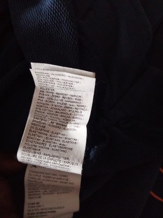 Sudadera Puma Azul Mujer