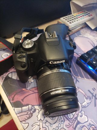 Canon EOS 500D + Lentes 18-55mm y 55-250mm