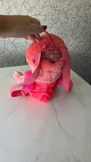 Mochila Peluche Flamenco Ty