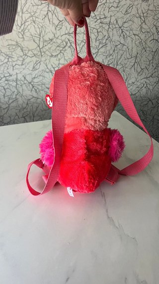 Mochila Peluche Flamenco Ty