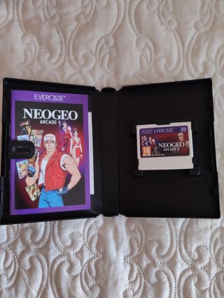 Evercade NeoGeo Arcade 3 Cartucho Primera Edición