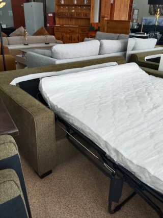 Sofá Cama Tela Beige