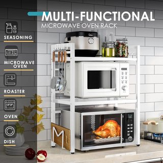 Estantería Microondas 3 Niveles Ajustable