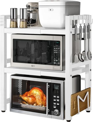 Estantería Microondas 3 Niveles Ajustable