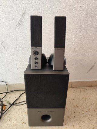 Altavoces Altec Lansing PC Negro/Gris