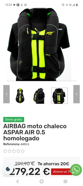 Moto MH Tray 125cc Aventura Roja