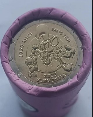 Eslovenia 2€ 2025 Miki Muster-UNC