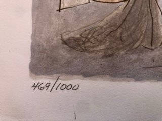 Litografía La Danza de Picasso
