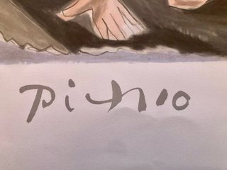 Litografía La Danza de Picasso