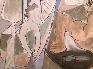 Litografía La Danza de Picasso