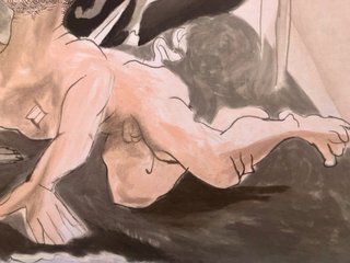 Litografía La Danza de Picasso