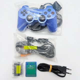 PS2 FAT SCPH-50004 AQ AQUA Sony Playstation 2