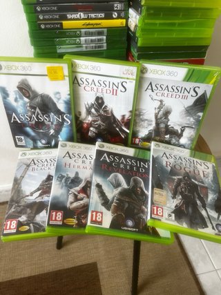 OFERTA Saga Assassin's Creed Xbox 360 PAL ESP