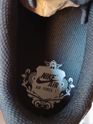 Nike Air Force 1 Gs Zapatillas Negras Talla 39