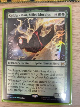 Magic The Gathering Miles Morales Carta