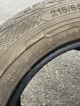Neumáticos Continental 215/65/16C 107/109T