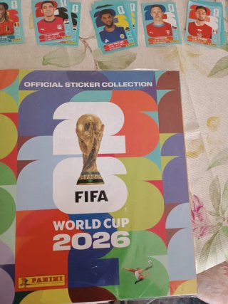 Álbum Mundial 2026 + 162 Cromos Panini