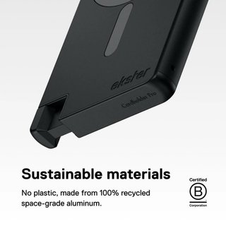 Ekster Cardholder Pro MagSafe Portacarte Nero New