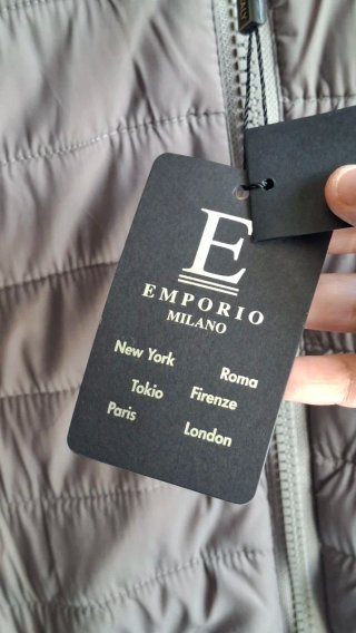 Plumas Ligero Emporio Milano Gris