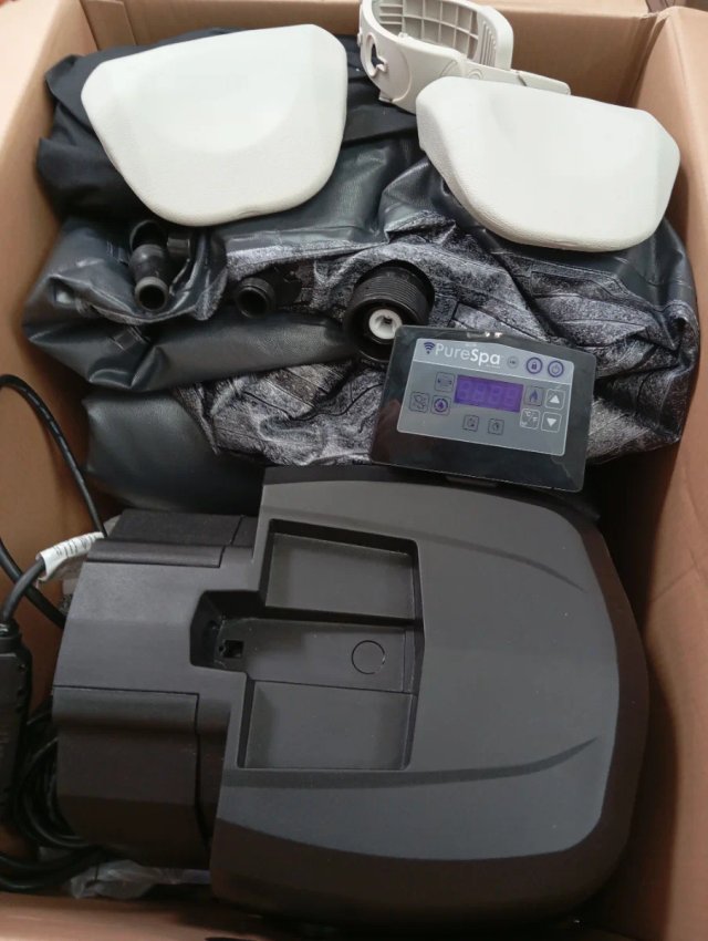 SPA Hinchable Exterior de 4 Personas 175x175x71cm