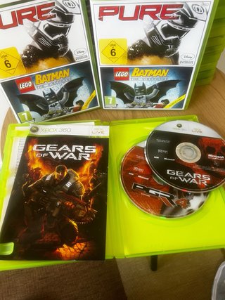 OFERTA 8 Juegos Xbox 360: PURE, LEGO Batman, Gears