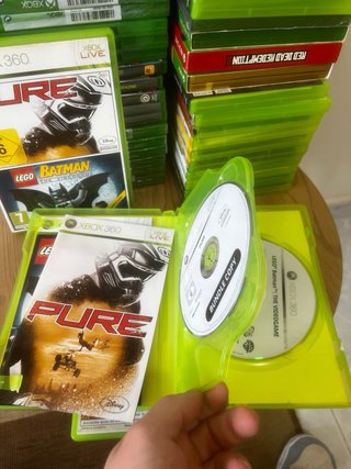 OFERTA 8 Juegos Xbox 360: PURE, LEGO Batman, Gears
