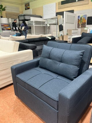 Sofá Cama Plegable 1 Plaza 90cm
