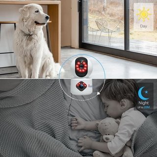 Cámara Vigilancia Doble Lente Interior NUEVA