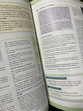 HB, Història, Batxillerat