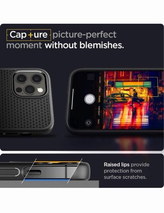 Funda Spigen iPhone 12 o 12 pro Negra