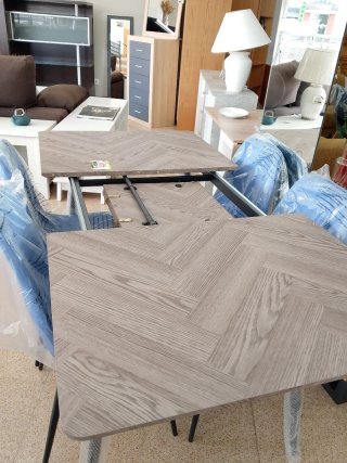 Mesa comedor extensible cambria