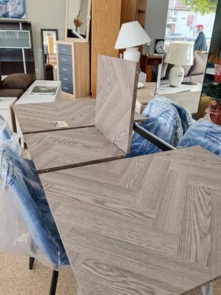 Mesa comedor extensible cambria