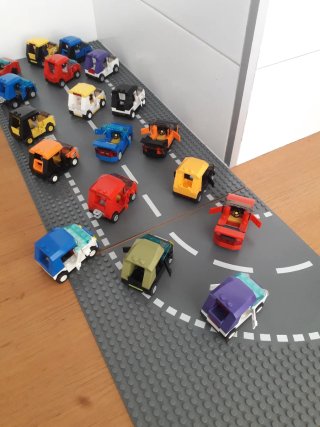 Lego City Coches 3177, 60258, 7288