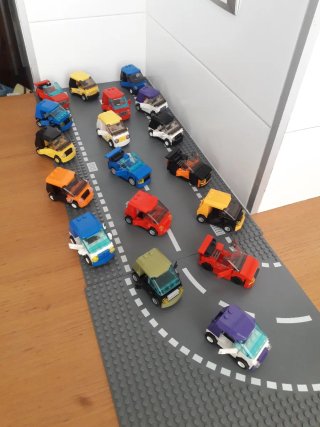 Lego City Coches 3177, 60258, 7288