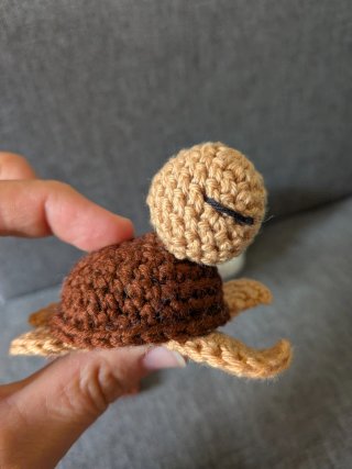 3 Tartarughe Amigurumi Fatte a Mano