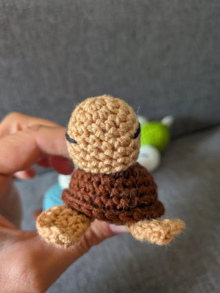 3 Tartarughe Amigurumi Fatte a Mano