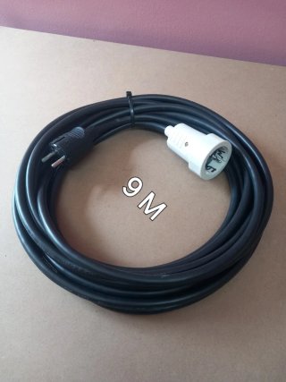 Cable alargador 9m 220v
