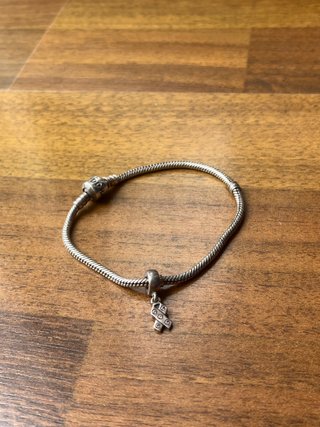 Pandora Colgante Brillantes Rosa Lazo Cáncer Mama