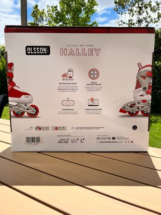 Patines en línea HALLEY - Talla ajustable (32-35)