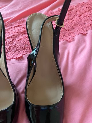 Tacones negros charol nuevos