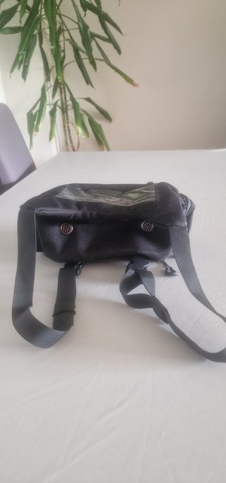 Bolso manillar moto con logo