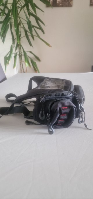 Bolso manillar moto con logo